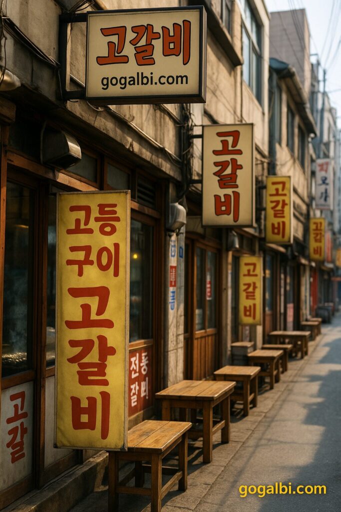 부산 영도의 고갈비 맛집 르포